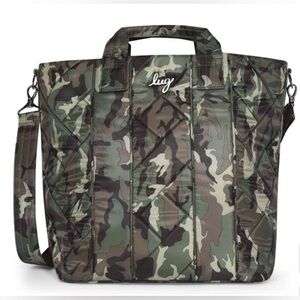 Lug Dory XL Large Tote. Camo Green. NWOT. Never Used